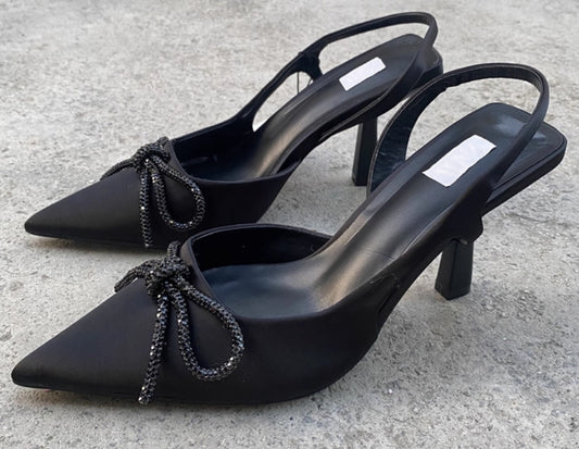 Französische Strass High Heels