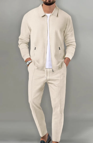 Strickjacke-Hosen Set