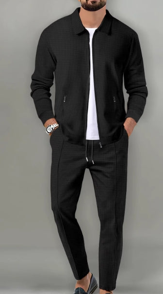 Strickjacke-Hosen Set